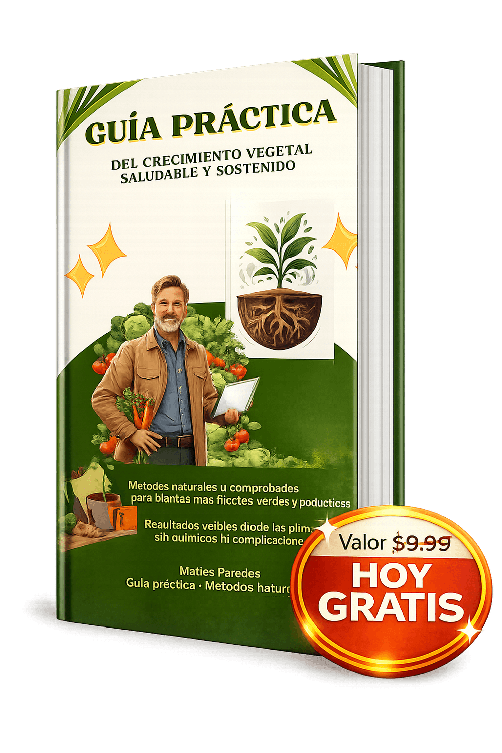 Guía práctica del crecimiento vegetal saludable y sostenido
